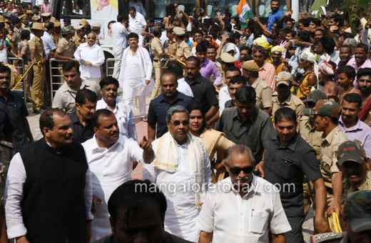 cm inagurates projects in bantwal